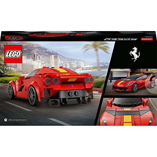 LEGO Speed Champions Ferrari 812 Competizione 76914 Sports Car - Image 6