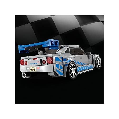 LEGO Speed Champion Wild Speed Nissan Skyline GT-R (R34) 76917 Toy Block - Image 6
