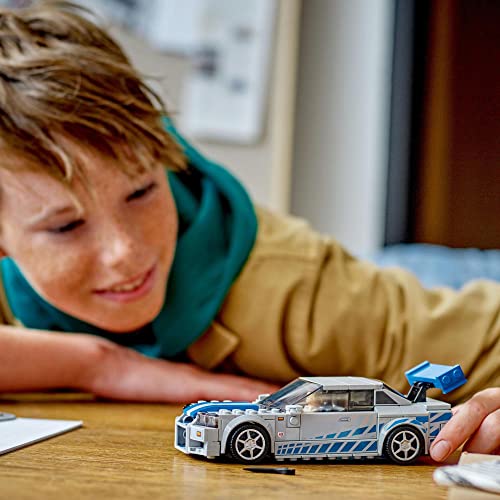 LEGO Speed Champion Wild Speed Nissan Skyline GT-R (R34) 76917 Toy Block - Image 8