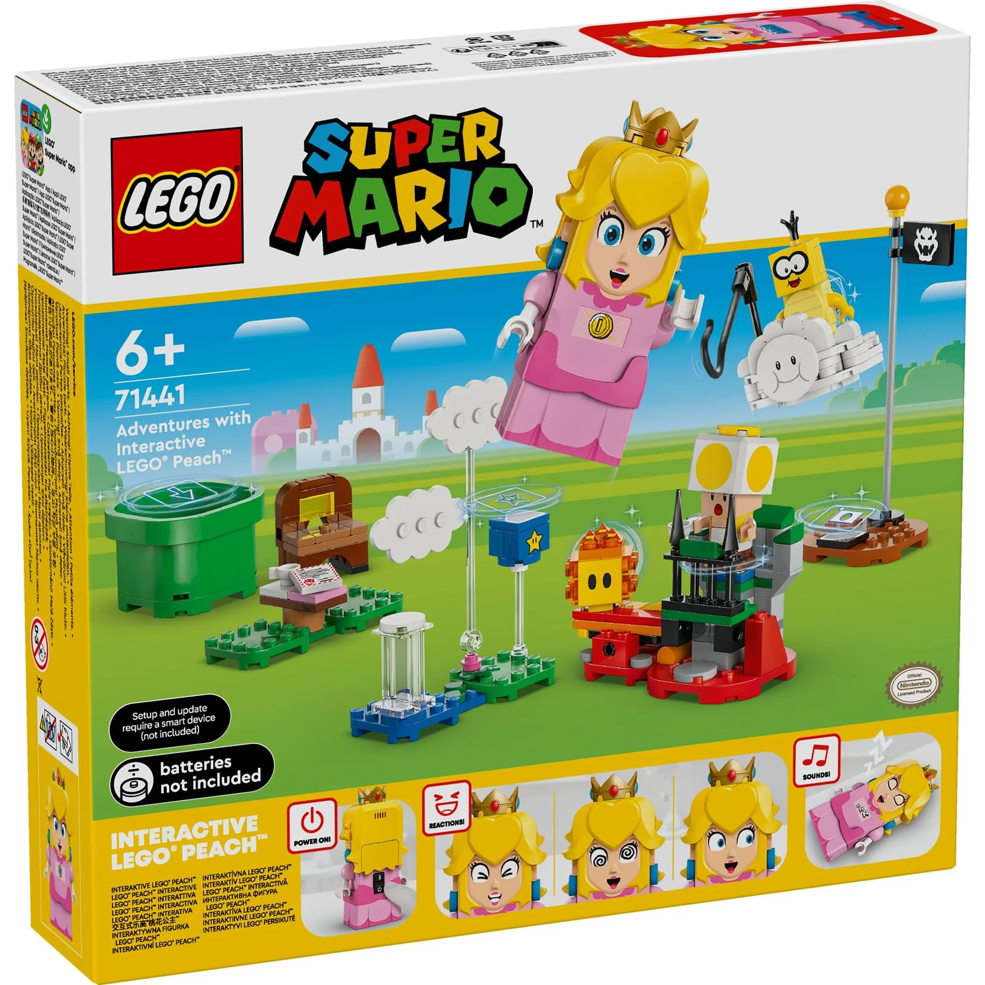 LEGO Super Mario Adventures with Peach 71441 Toy Block - Image 2