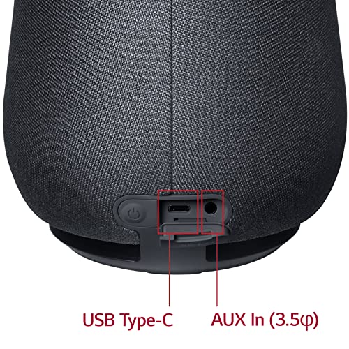 LG XBOOM 360 Portable Bluetooth Speaker - Black - Image 4