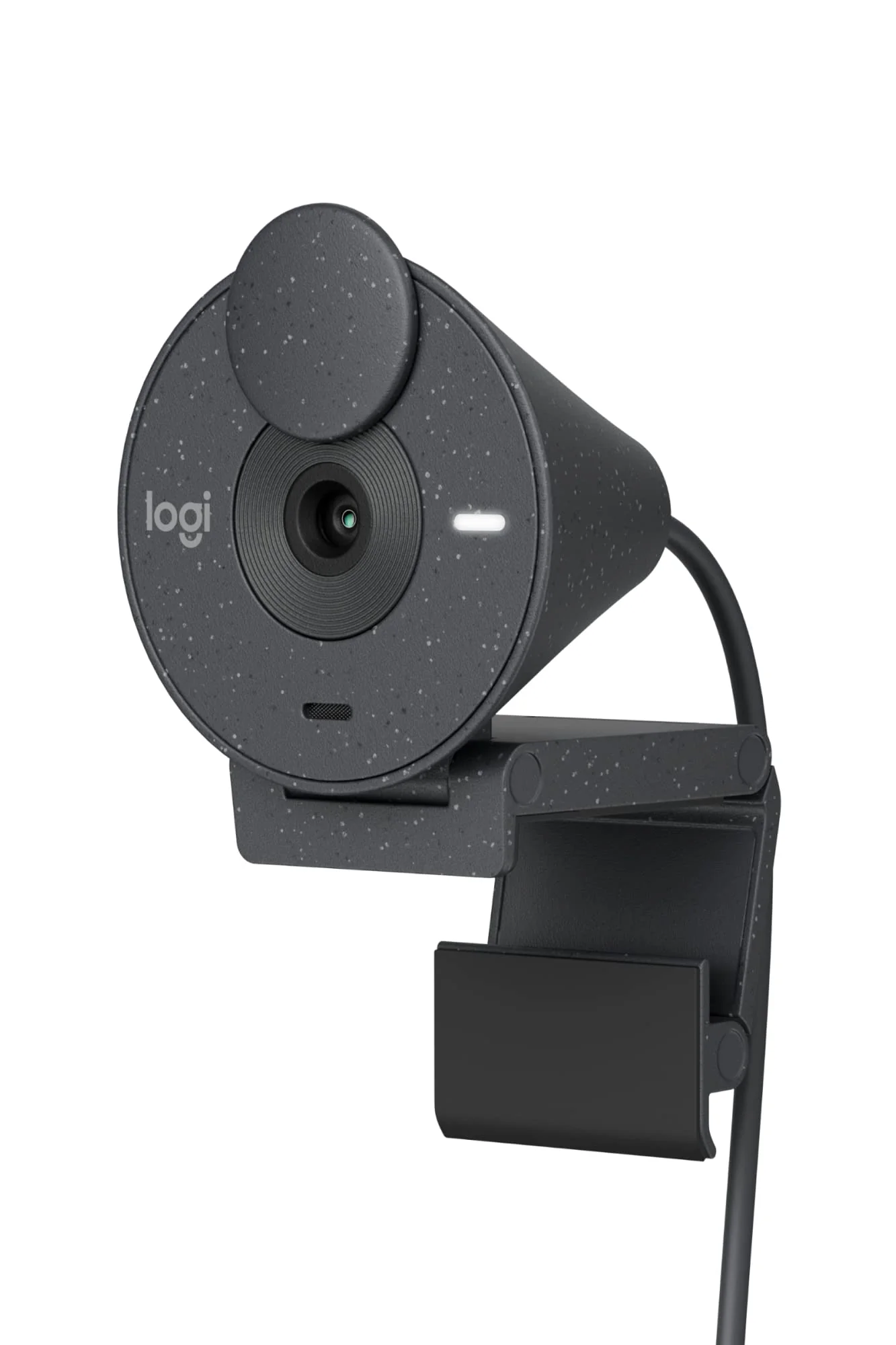Logicool Brio 300 Full HD 1080P Webcam with Mic Privacy Shutter C700GR Graphite