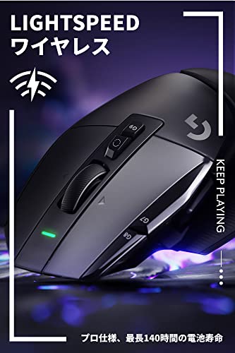 Logicool G502 X LIGHTSPEED Wireless Gaming Mouse Black 13 Buttons HERO 25K - Image 4