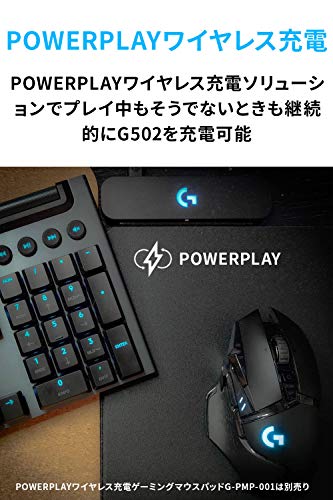 Logicool G502WL LIGHTSPEED Wireless Gaming Mouse HERO 25K RGB 11 Buttons Black - Image 5