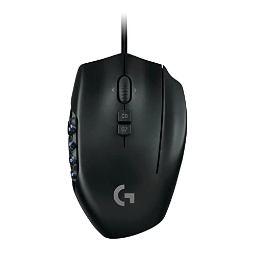 Logicool Logitech G600t MMO Gaming Mouse 20 Buttons 8200dpi Black