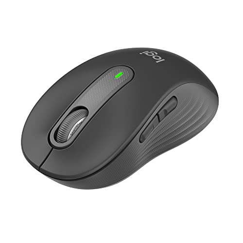 Logicool Signature M650L Large Wireless Mouse Graphite for Windows Mac iPad