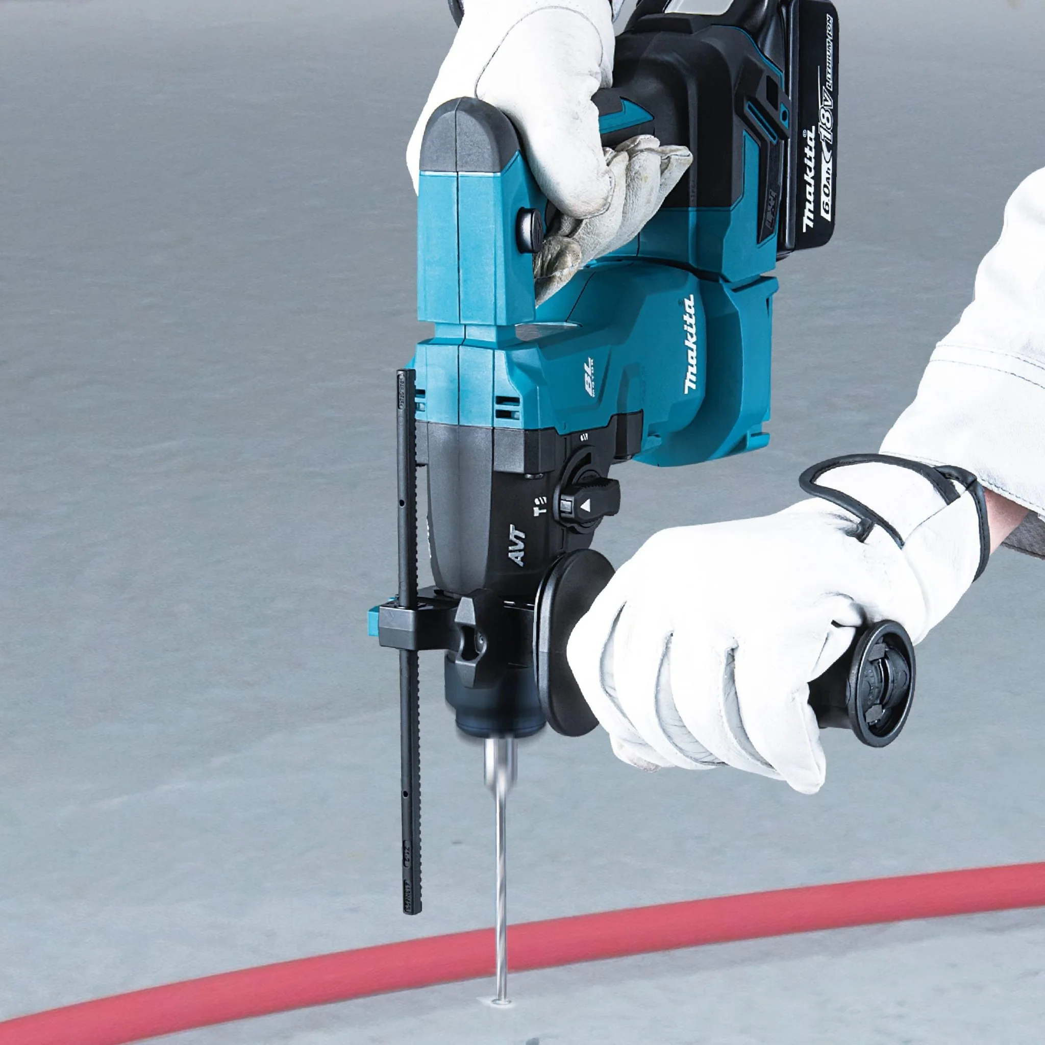 Makita Cordless Rotary Hammer Drill (Tool Only No Battery/Charger) HR183DZK - Image 6