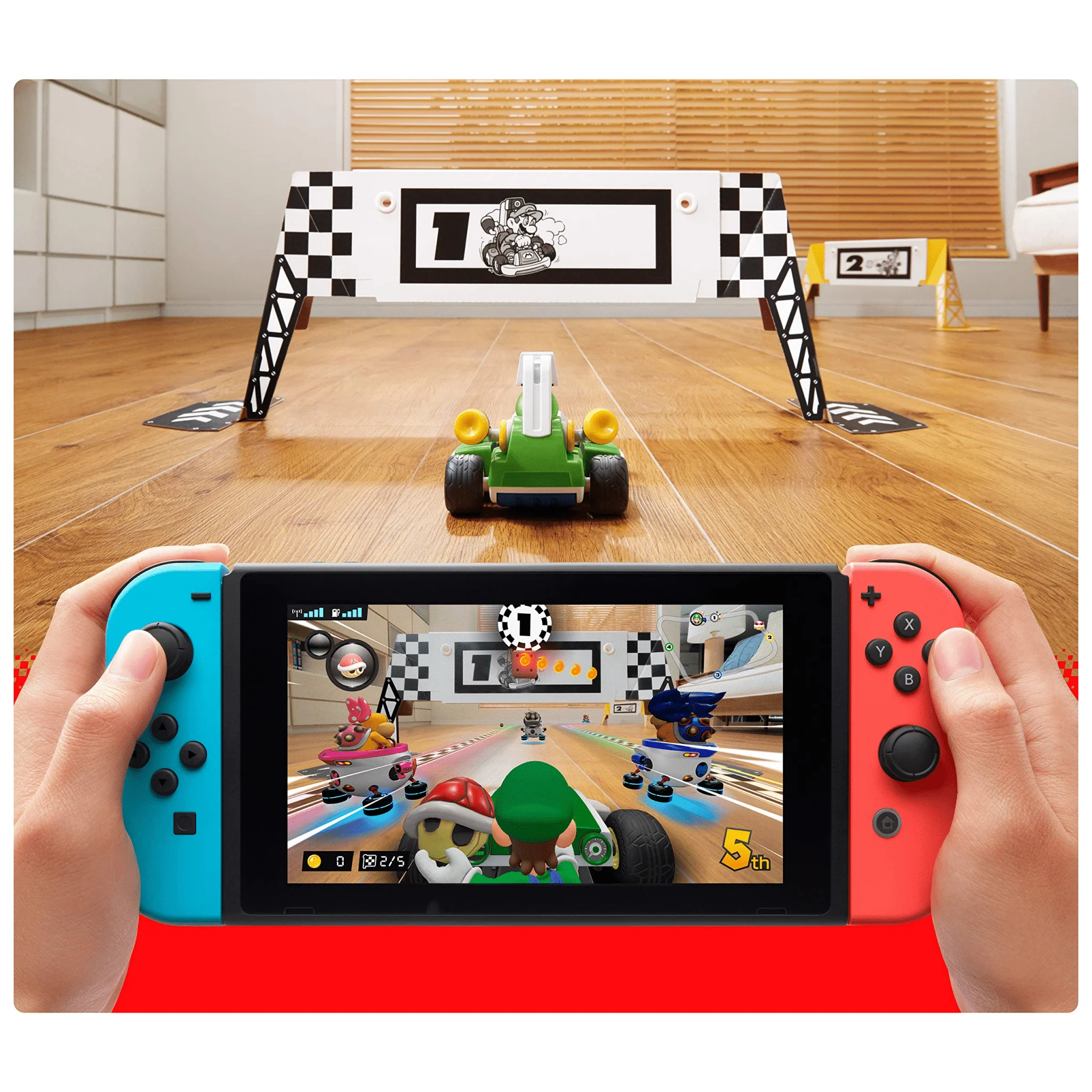 Mario Kart Live: Home Circuit -Luigi Set Nintendo Switch - Image 4