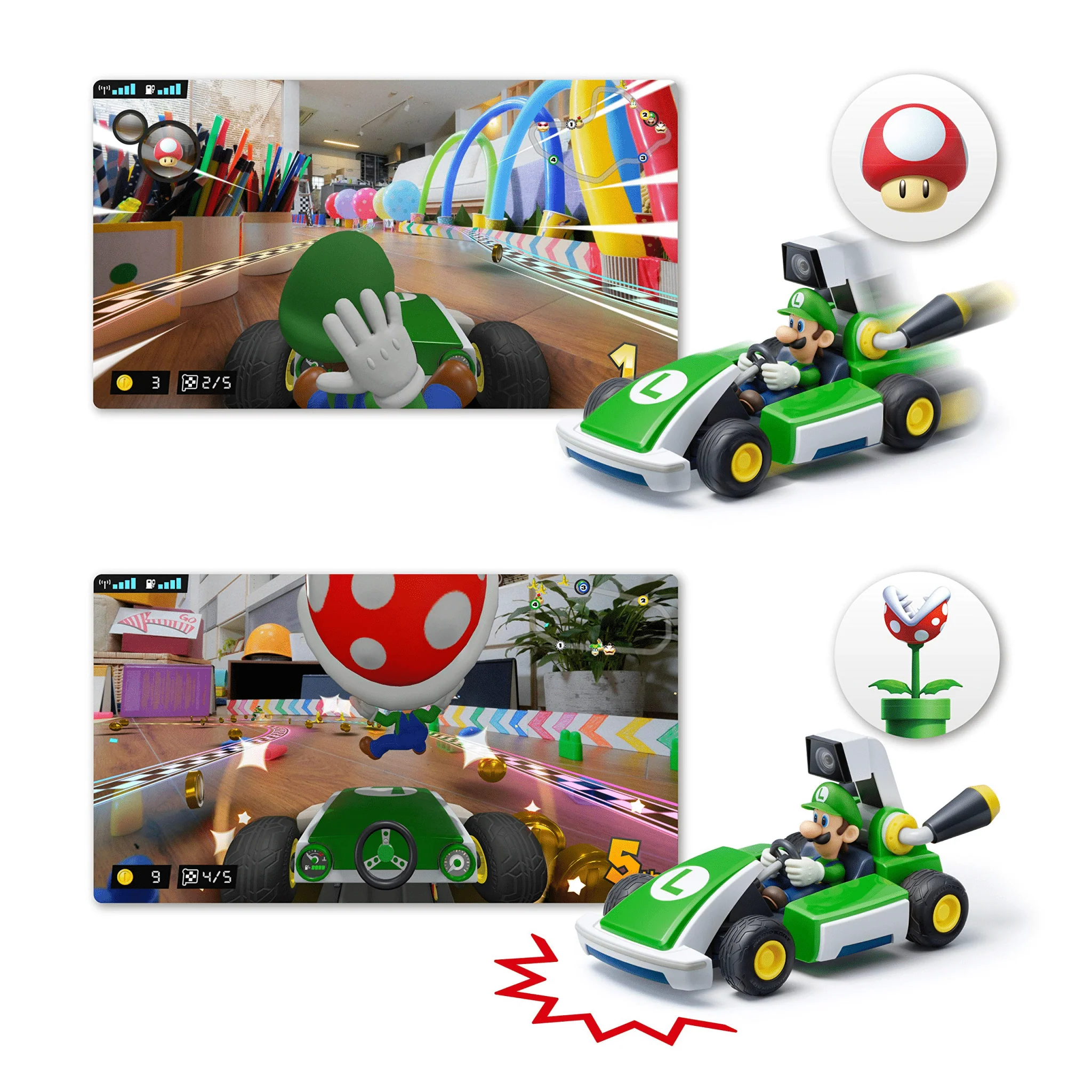 Mario Kart Live: Home Circuit -Luigi Set Nintendo Switch - Image 7