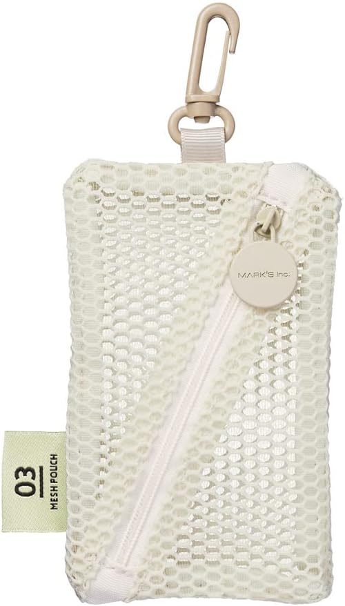 MARK'S Mini Pouch Mesh Collection Coin Case Carabiner Key Holder MSH-PO08 - Image 10