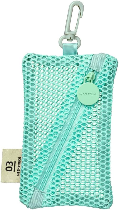 MARK'S Mini Pouch Mesh Collection Coin Case Carabiner Key Holder MSH-PO08 - Image 14