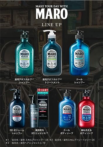 MARO Body Soap Men's Full Body Face Washable Body Cleansing 450ml - Image 7
