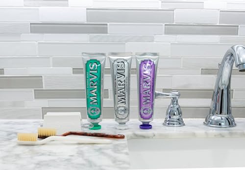 MARVIS White Mint Toothpaste Fresh Mint Taste 75ml - Image 10
