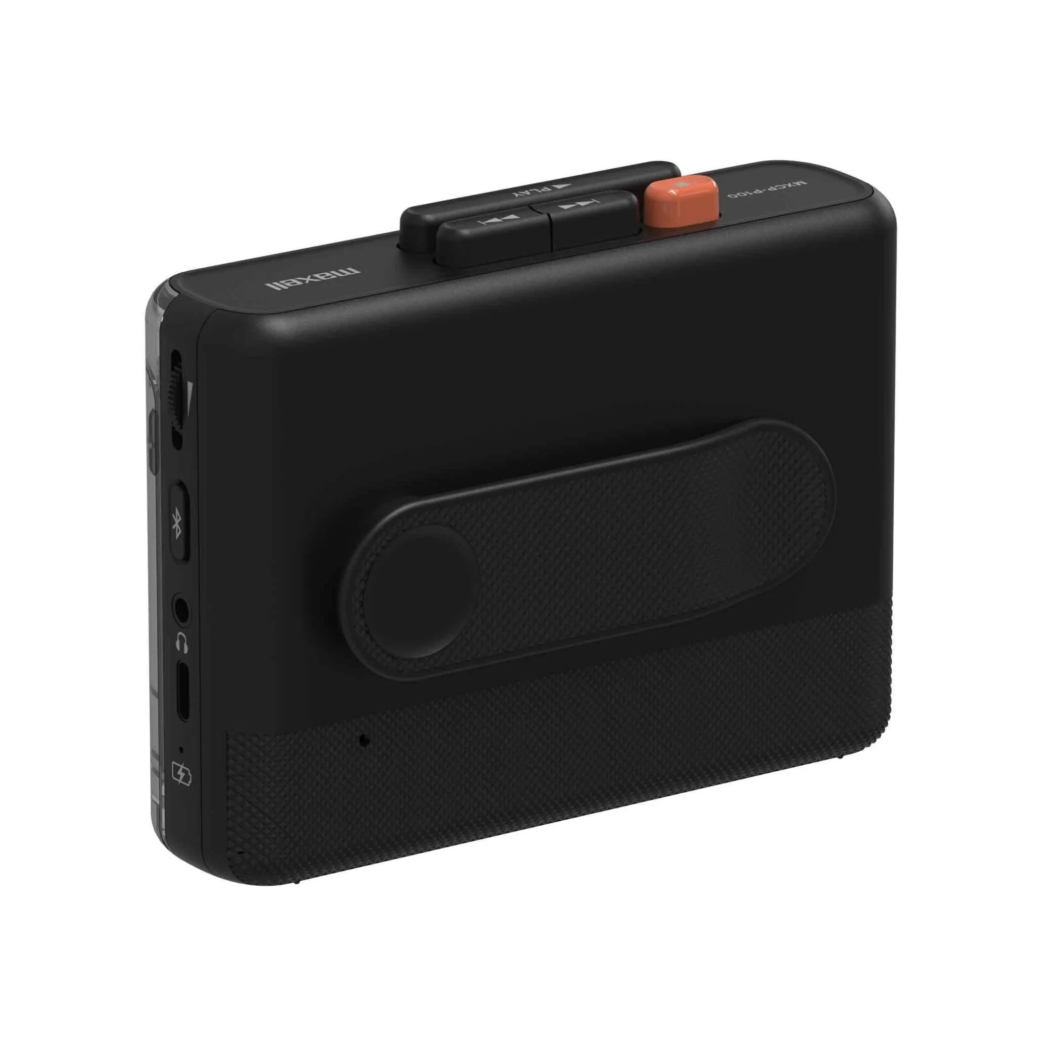 Maxell Bluetooth Portable Cassette Player Rechargeable MXCP-P100-BK Black - Image 2