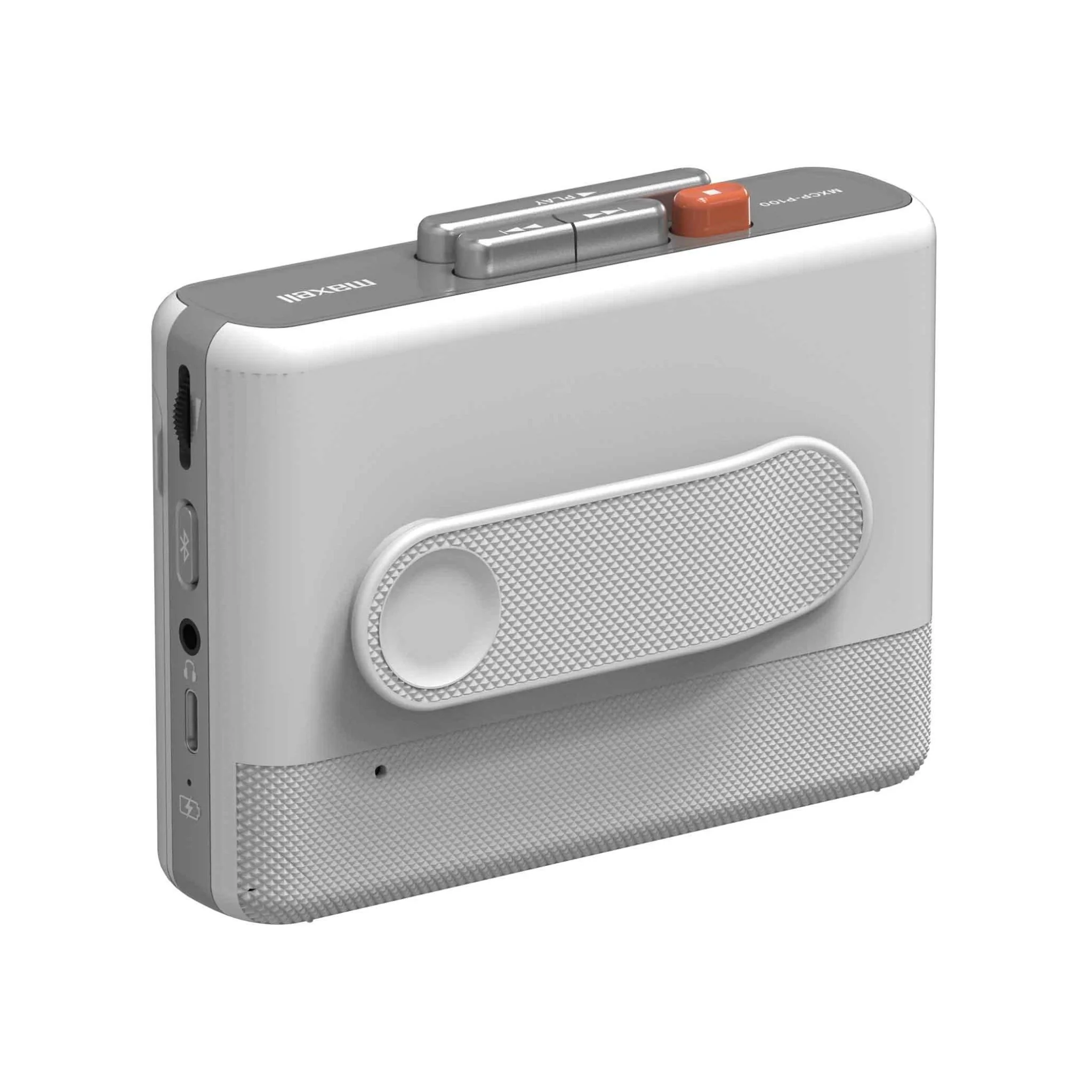 Maxell Bluetooth Portable Cassette Player Rechargeable MXCP-P100-WH White - Image 2