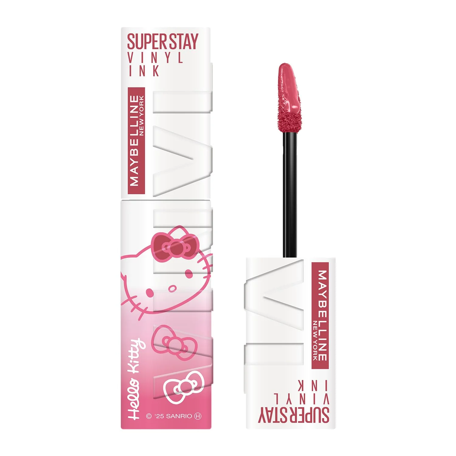 Maybelline SP Stay Vinyl Ink Hello Kitty Lipstick 66 Pink Shade