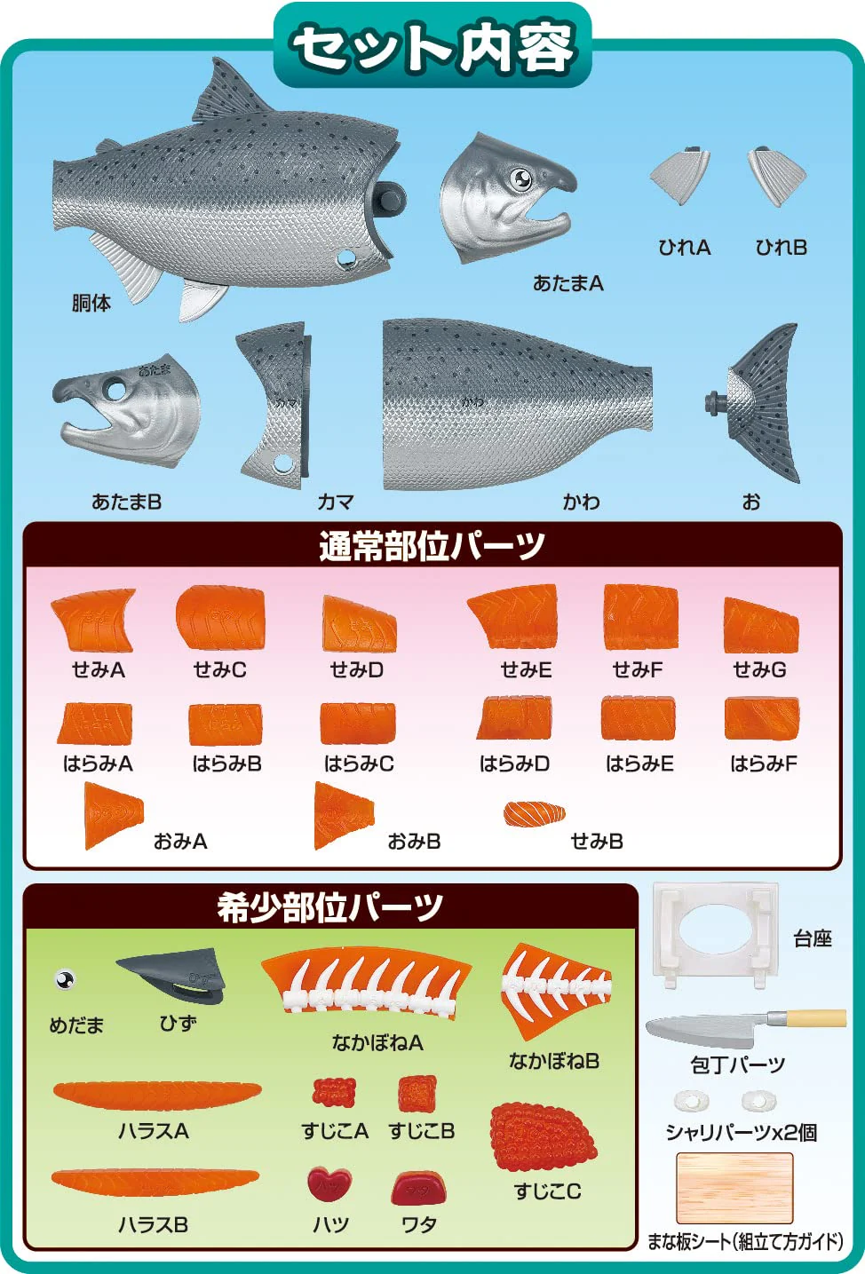 MegaHouse King Salmon Dismantling Puzzle Buy One! Edition - Image 7