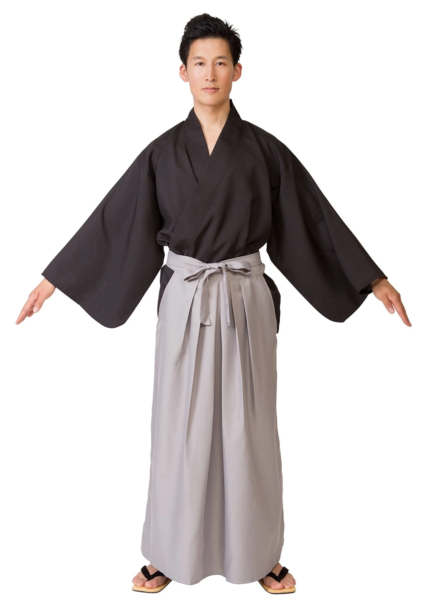 Men Samurai Costume Cosplay Outfit for 180cm Height - Image 3