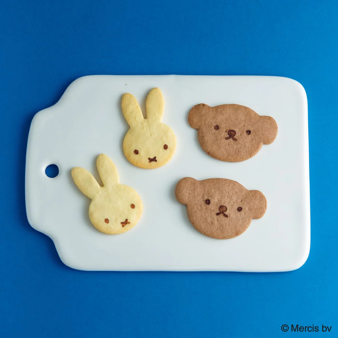 Miffy Easy Cute Cafe Recipe Book with Boris Stencil Sheets - Takarajimasha - Image 2