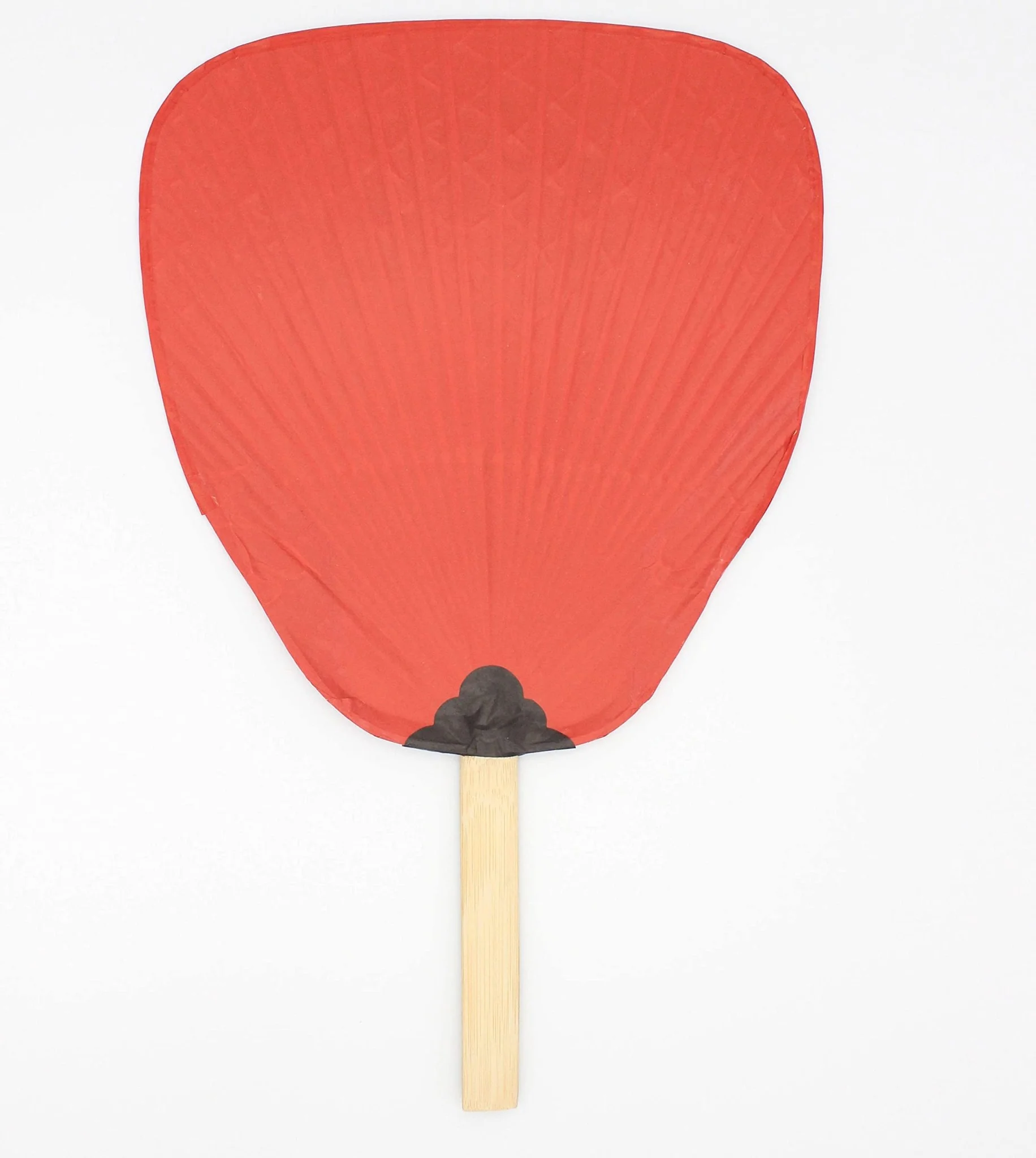 Mingei Bamboo Hand Fan with Net Design Traditional Japanese Uchiwa 6110 - Image 2