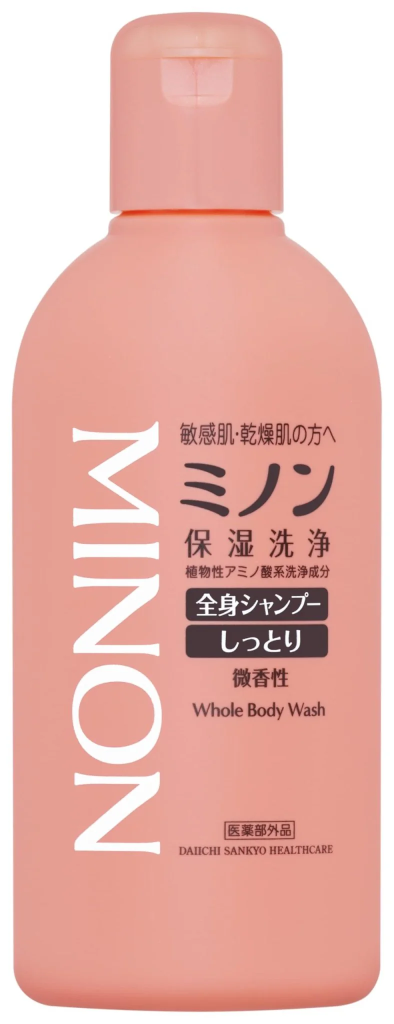 Minon All-Body Moisturizing Shampoo Sensitive Skin Low Irritation 120mL