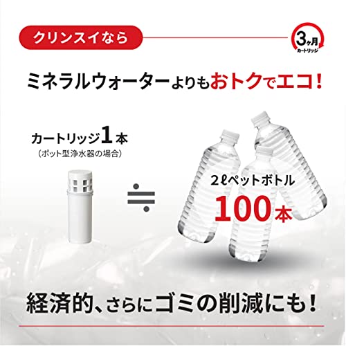 Mitsubishi Chemical Cleansui Purifier Pot-type Pot Series White CP407-WT - Image 3