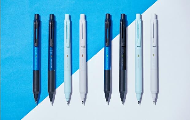 MITSUBISHI PENCIL Kuru Toga KS 0.5mm Mechanical Pencil Ice Blue - Image 6