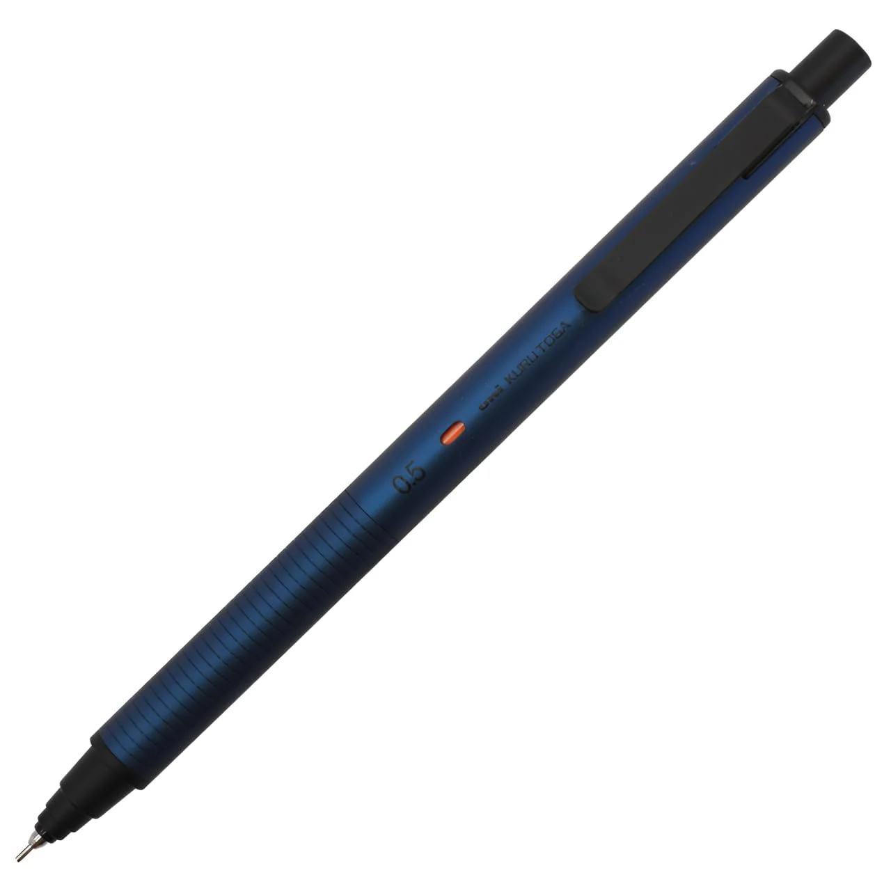 Mitsubishi Pencil Kuru Toga Metal 0 5mm Mechanical Pencil Silent Blue