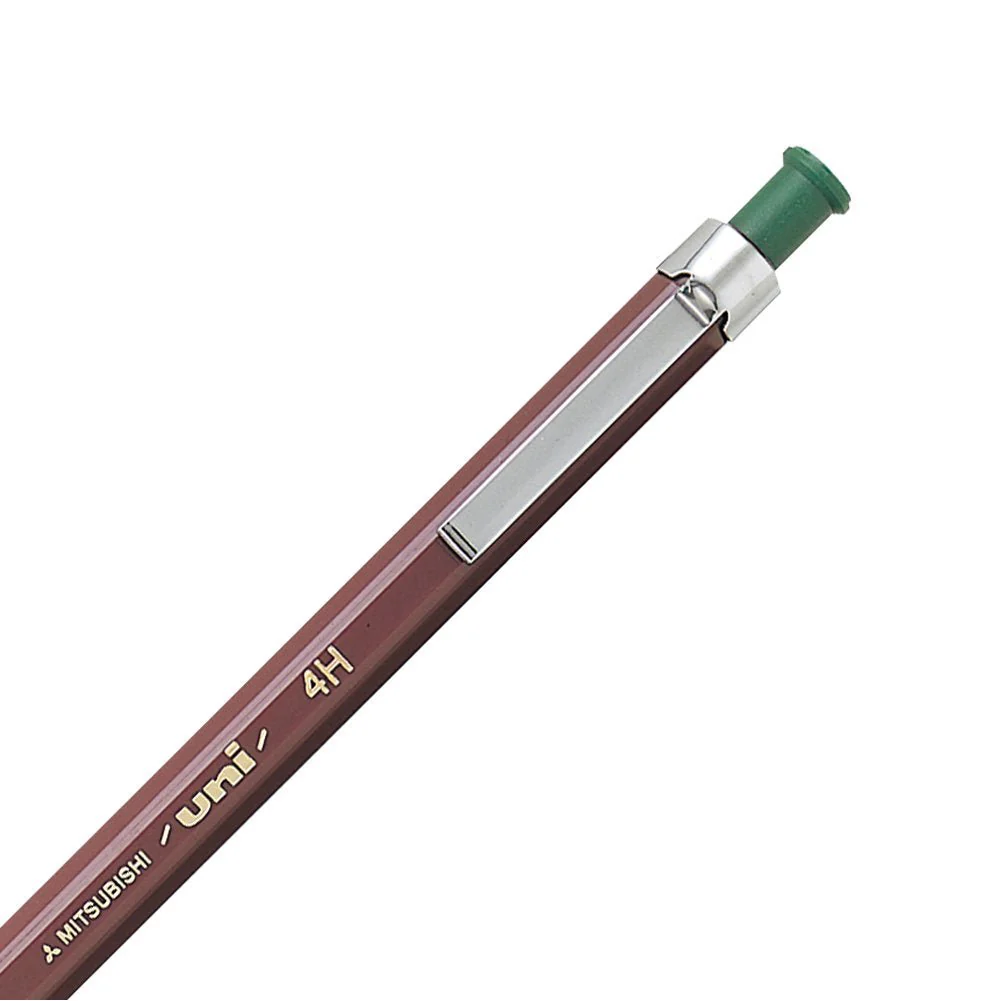 Mitsubishi Pencil Uni Holder Mechanical Pencil 4H Green MH5004H - Image 3