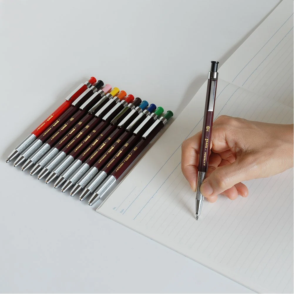 Mitsubishi Pencil Uni Holder Mechanical Pencil Architecture Use MH500NM Black - Image 4