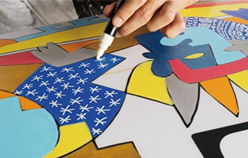 Mitsubishi Uni Posca Water-Based Marker Pen Medium PC-5M Set of 29 Colors - Image 7