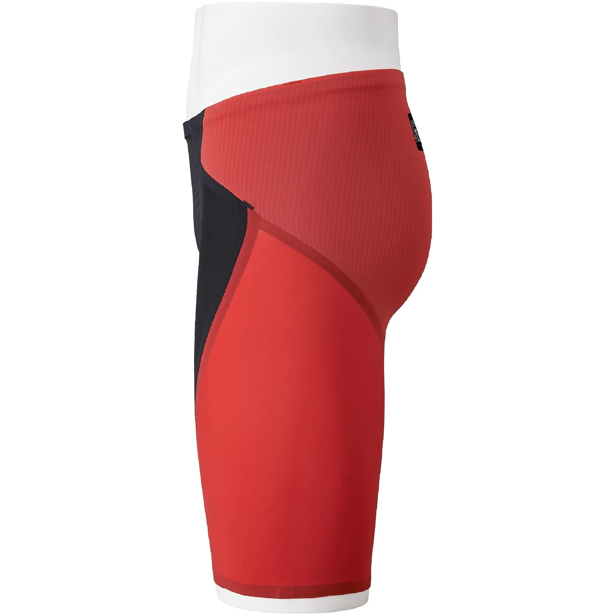 Mizuno GX-SONIC 6 Men’s Race Swimsuit ET Half Spats Black × Red N2MBA503 FINA Approved - Image 5