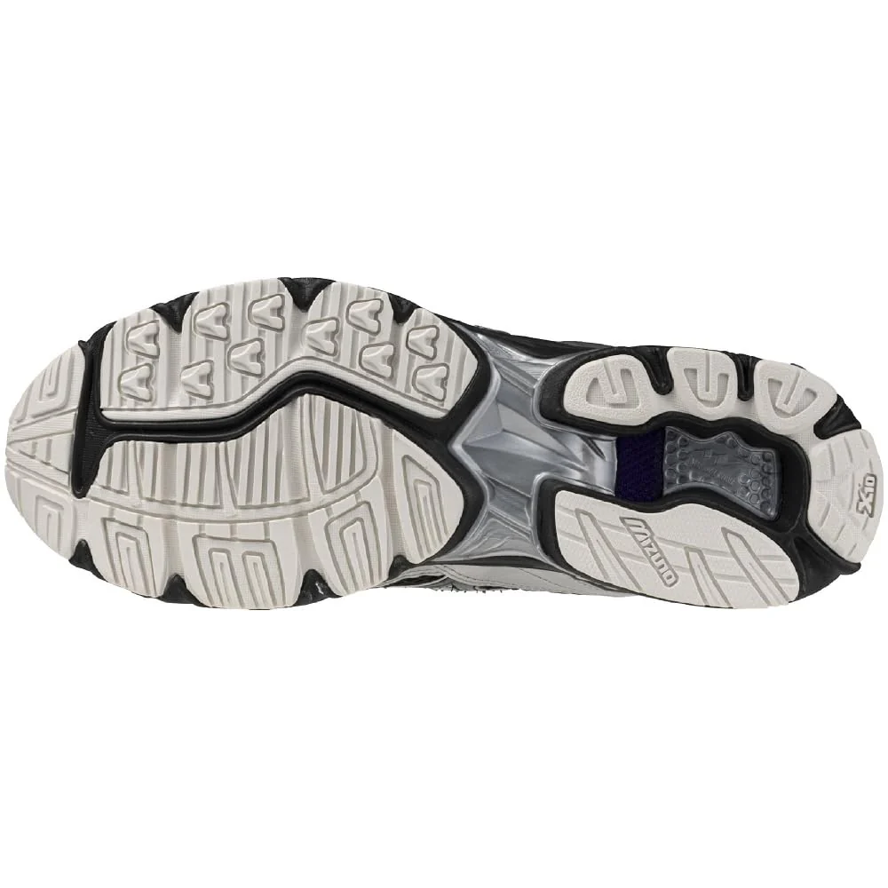 Mizuno Sneakers Lifestyle Commuting Wave Rider 10 Black Silver - Image 3