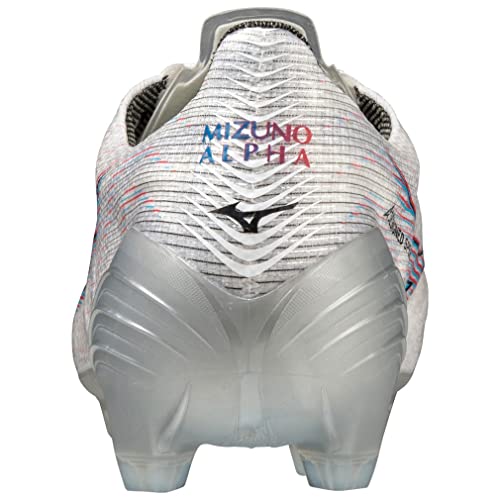 MIZUNO Soccer Football Shoes Alpha PRO P1GA2364 White Red Blue - Image 4