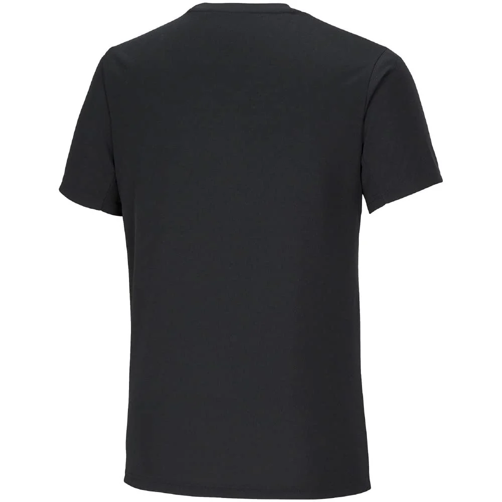 Mizuno Training T-Shirt Short Sleeve Quick-Dry 32MAA156 Unisex Black - Image 2