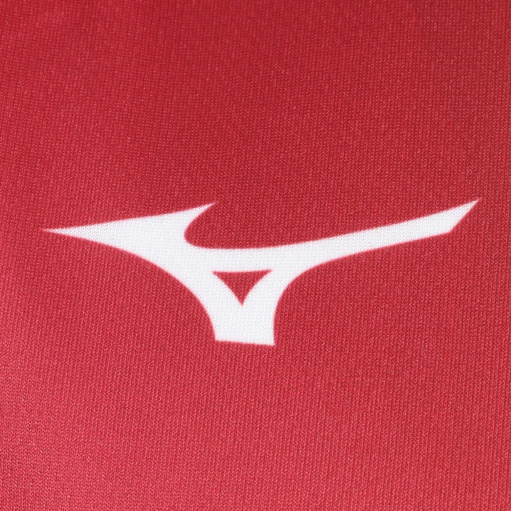 Mizuno Volleyball Cheer T-Shirt All Japan Women’s Volleyball Unisex V2MAB551 Red - Image 9
