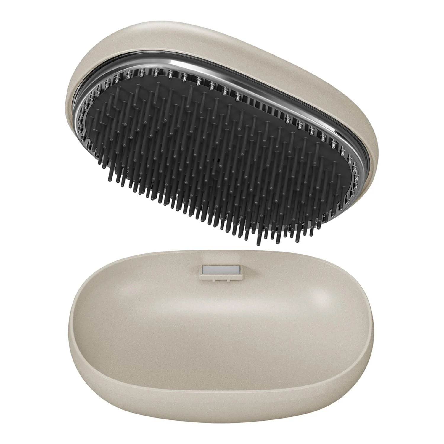 Mod's Hair Mini Compact Lightweight Scalp Care Brush MHB-7040 Ash Gray