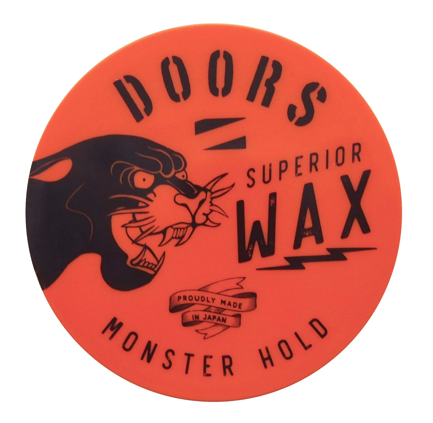 Monstar Hold Hair Styling Wax 80g DOORS Professional Grooming Product