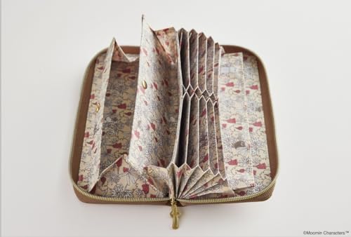 MOOMIN wallet BOOK ROSE BROWN (Variety) - Image 3
