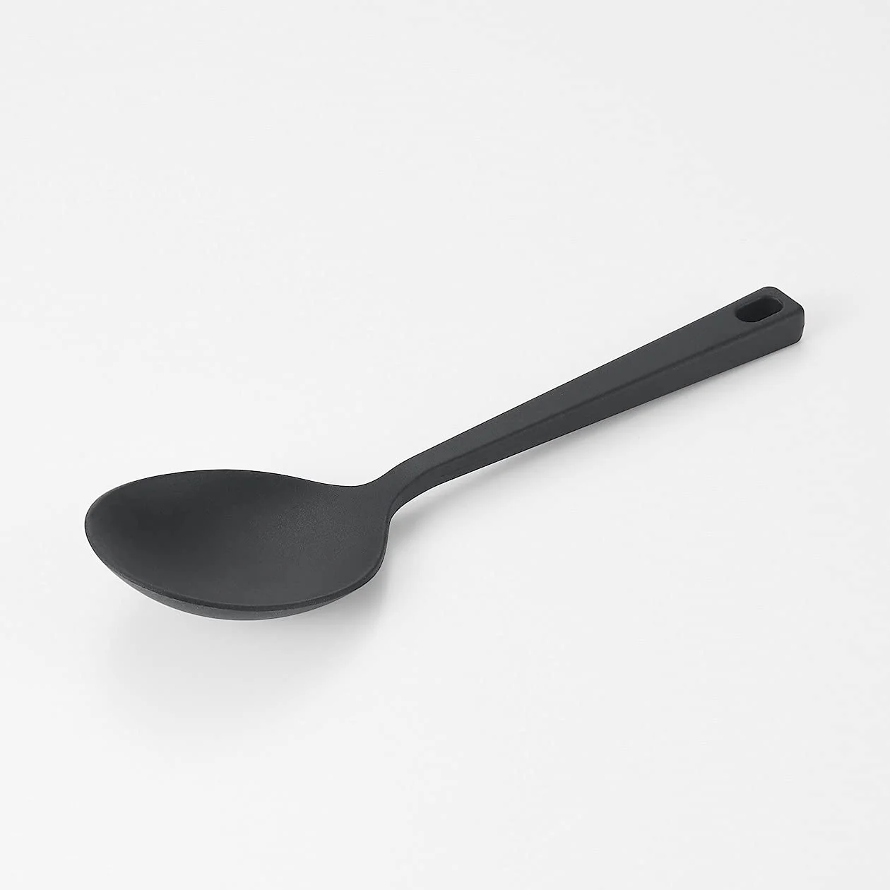 MUJI Silicone Cooking Spoon 26cm 82932461 Black - Image 2