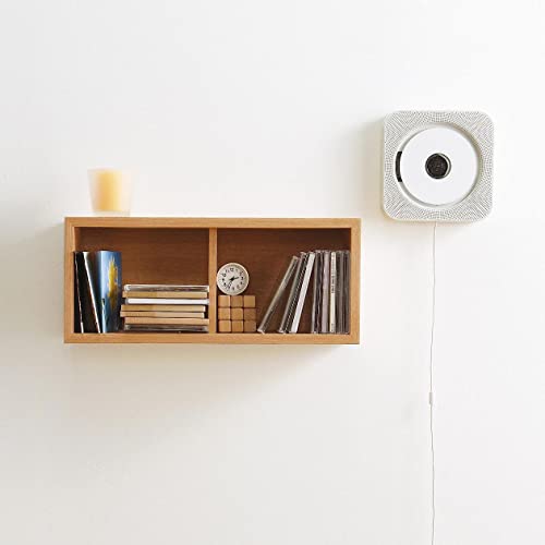 MUJI Wall Mount CD Player CPD-4 Radio Audio FM Remote Control White - Image 5