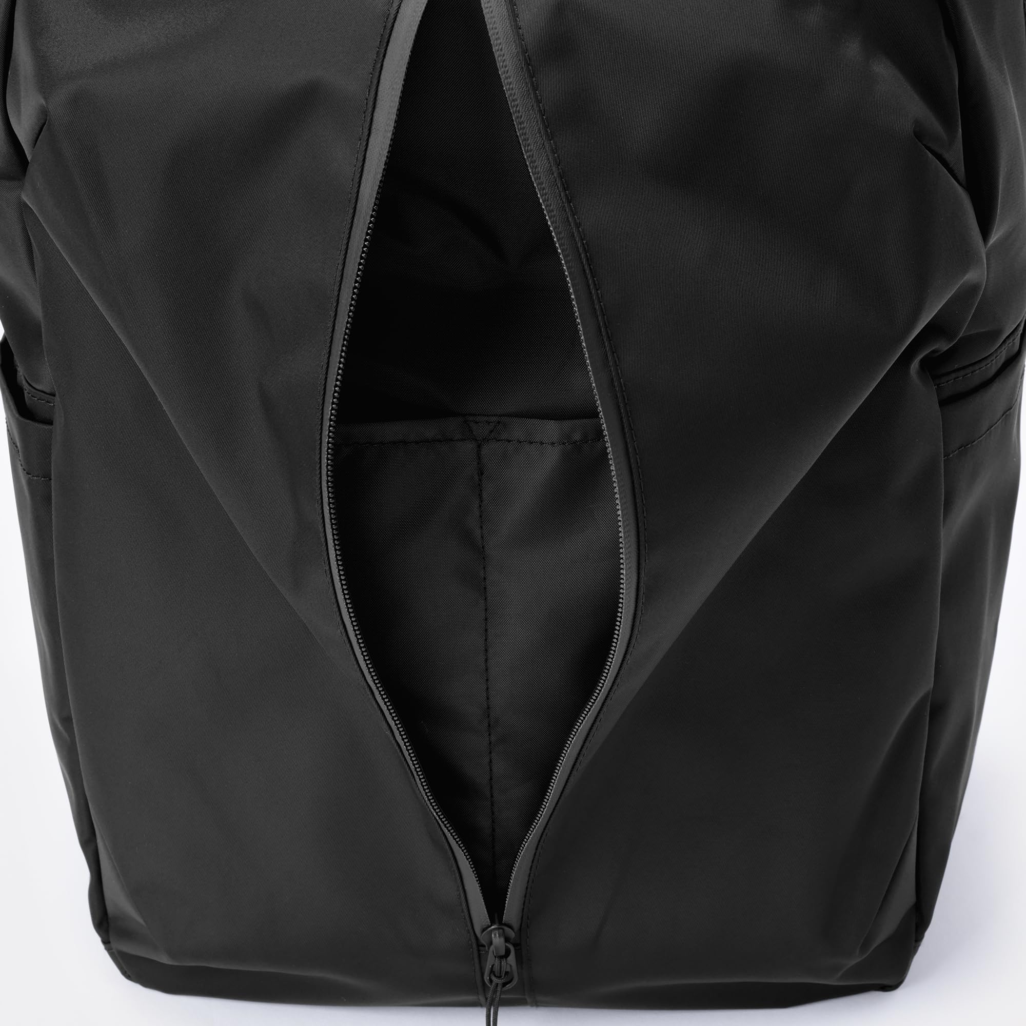 MUJI Water-Repellent Business Backpack Round Unisex Adult Black - Image 7