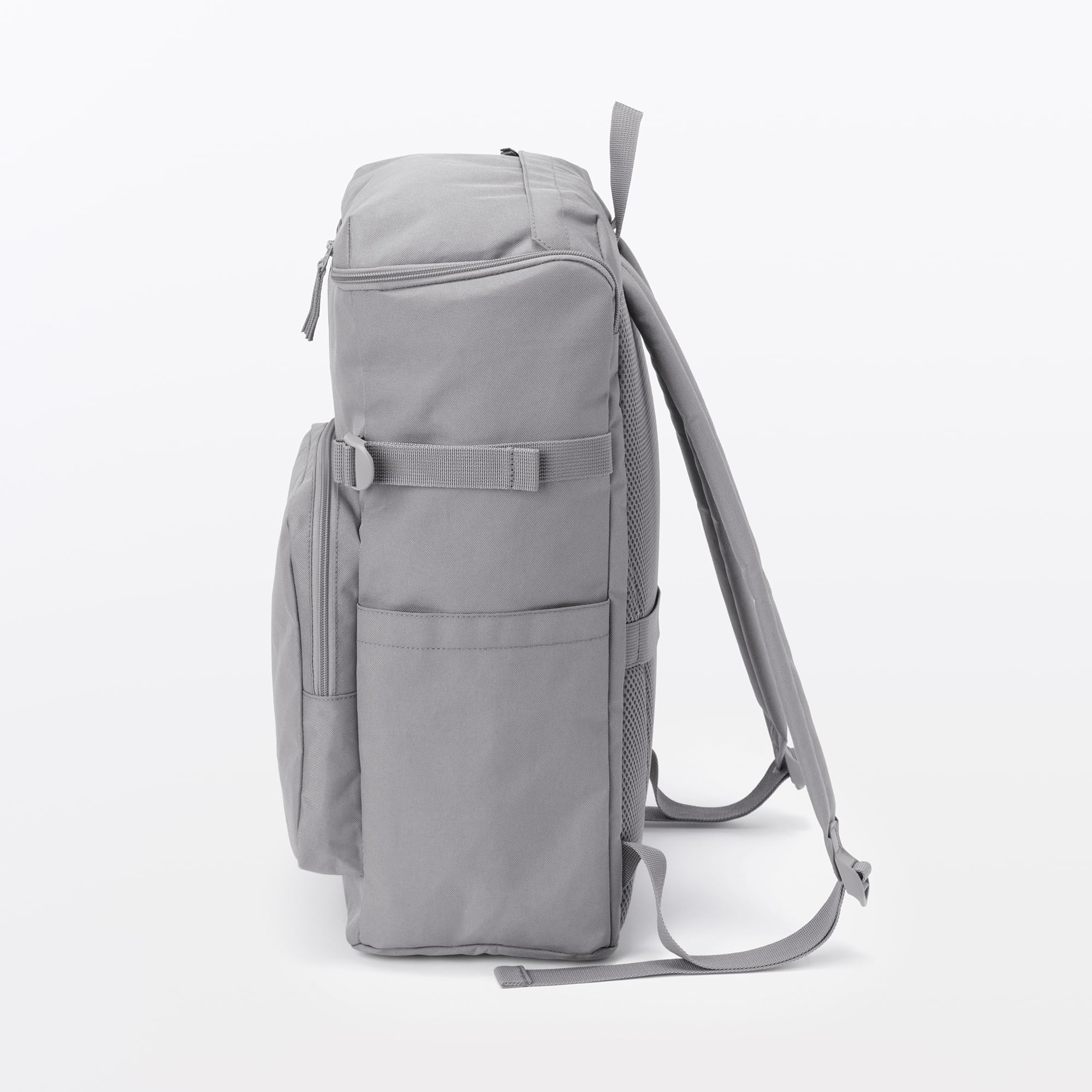 Muji Water-Repellent Top-Opening Backpack  Unisex Adult  Gray (EFE60A6S) - Image 6