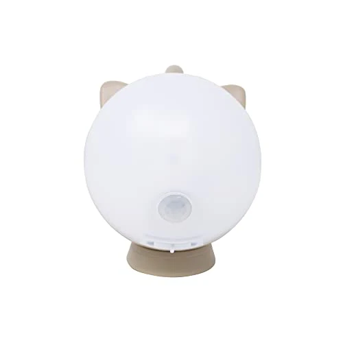 MUSASHI Rechargeable Rounded Cat Sensor Light Almond Cream WAM-053AC