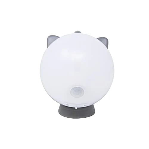 MUSASHI Rechargeable Rounded Cat Sensor Light Gray WAM-052GR