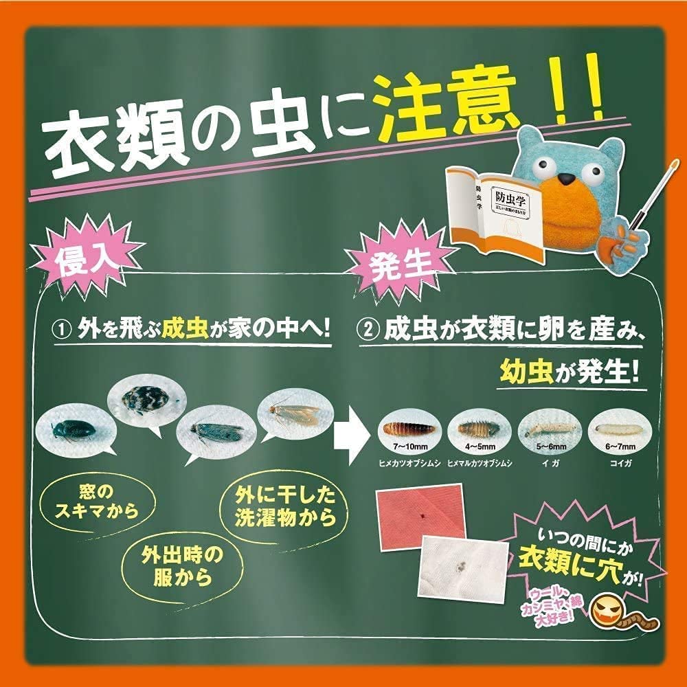 MUSHUDA Kimono Insect Repellent 1 Year Protection 3 Pack Made in Japan - Image 9