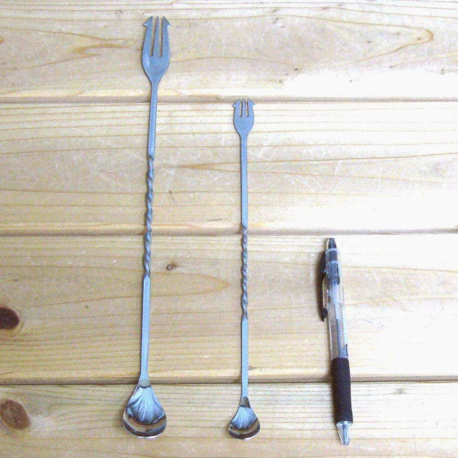 Nagao Japan Tsubame Sanjo Bar Spoon Stainless Steel 32cm Japan Made - Image 7