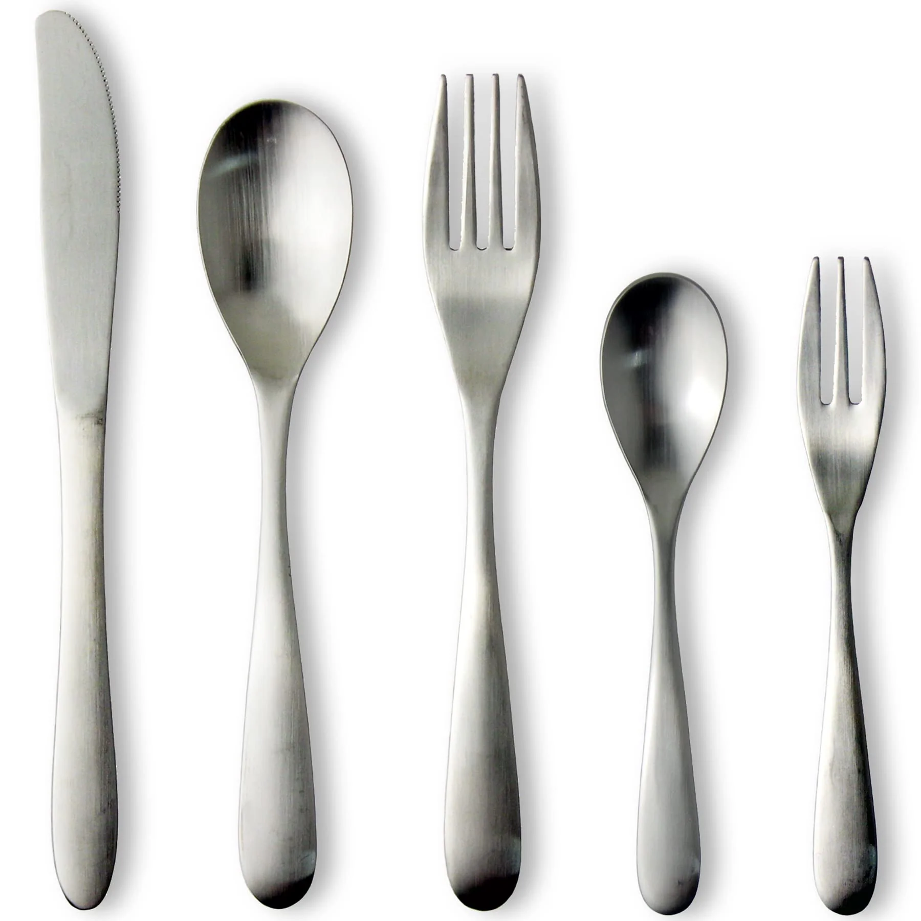 Nagao NT-5 Stainless Steel 5-Piece Dinner Cutlery Set Made in Japan