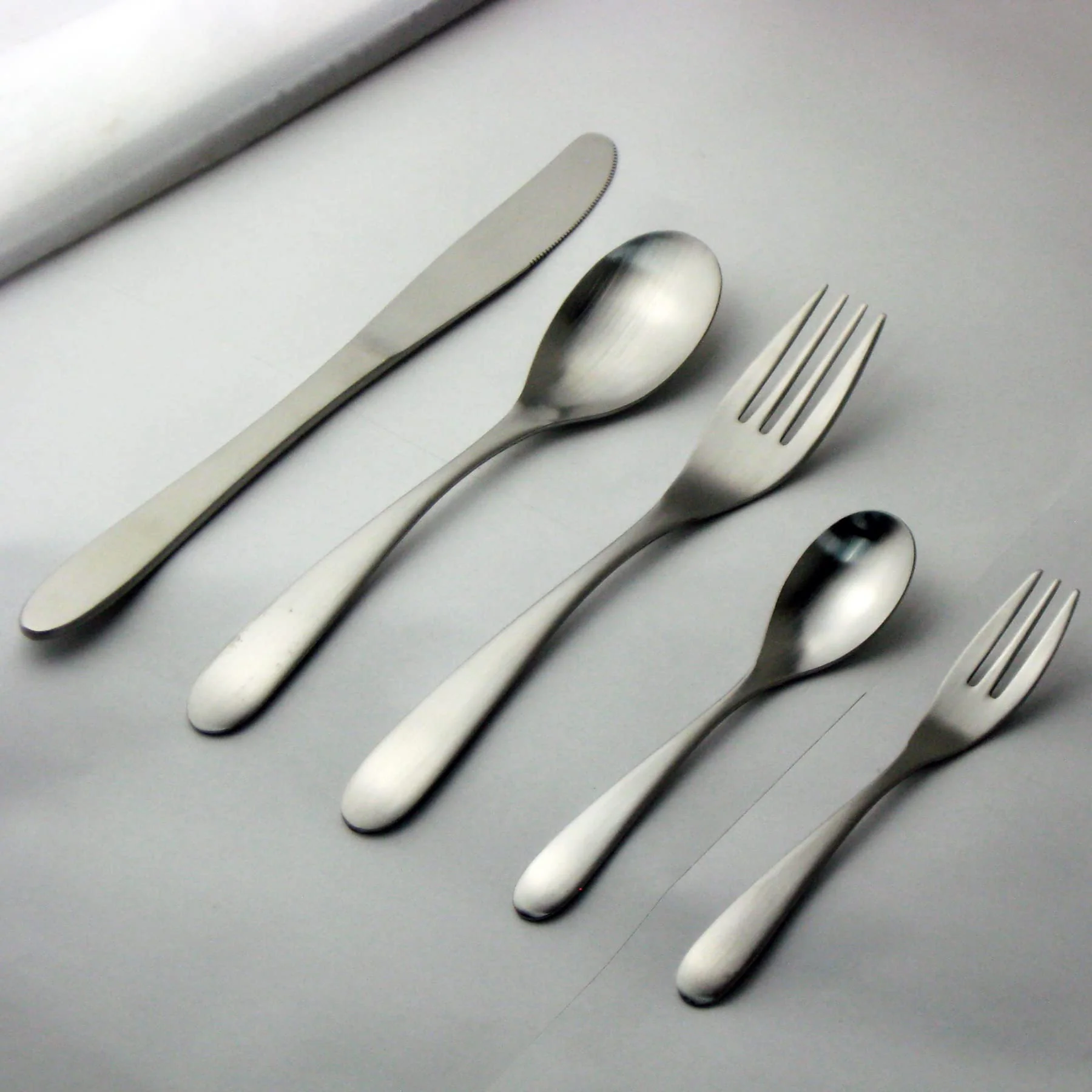 Nagao NT-5 Stainless Steel 5-Piece Dinner Cutlery Set Made in Japan - Image 2