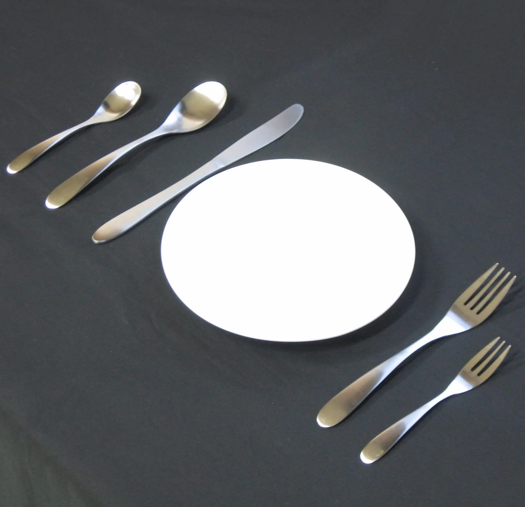 Nagao NT-5 Stainless Steel 5-Piece Dinner Cutlery Set Made in Japan - Image 3